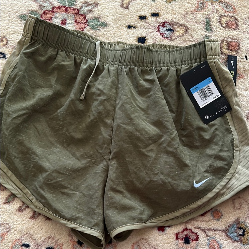 Nike Sage Green Running Shorts